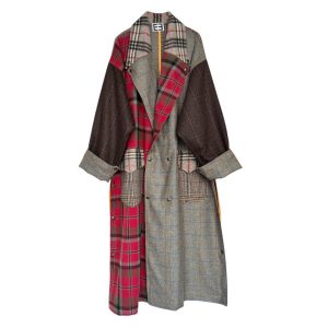 Manteau OV Owl Quadri Tartan N2