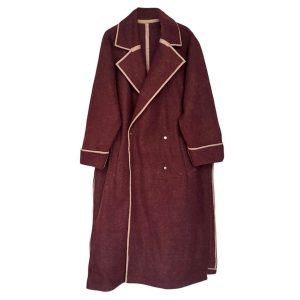 Manteau OV BAT bordeaux N1