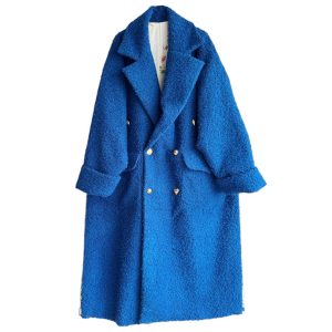 Manteau OV Owl Moquette bleue roi N 14