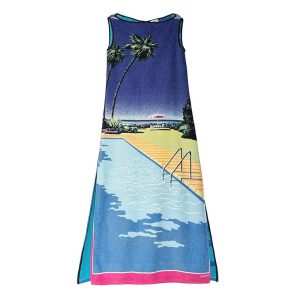 Longue robe éponge Pool