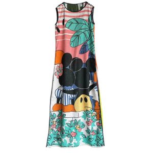 Longue robe éponge Mickey Love