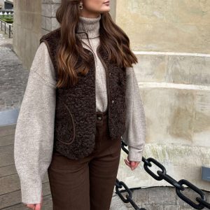 Gilet Laly Chocolat