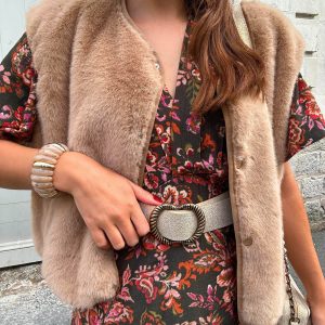Gilet Lola Taupe