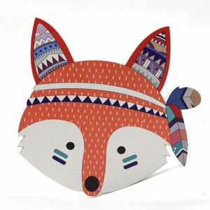 Décoration murale animaux rigolos