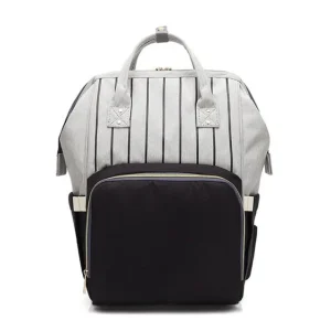 Sac à dos sac à langer bébé (Noir)