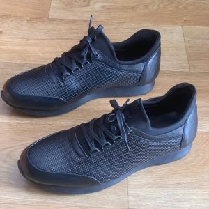 Baskets noires uni homme – Style urbain et confort moderne