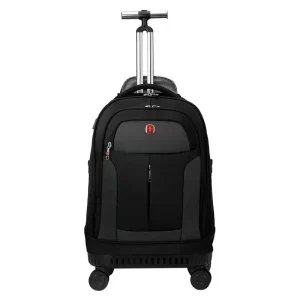 Sac à dos trolley SwissGear 4 roues noir1 pièces